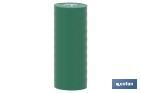 Insulating tape 180 microns | Green | Resistant to voltage, heat and different acids and alkaline materials - Cofan