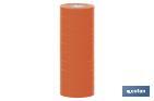 Insulating tape 180 microns | Orange | Resistant to voltage, heat and different acids and alkaline materials - Cofan