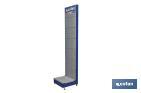 EXPOSITOR VERTICAL PERFORADO 2200X500MM