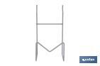 Angle grinder rack | Lightweight and adaptable design | Light grey | Suitable for Cofan display stand | Size: 110 x 80 x 200mm - Cofan