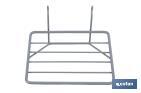Saw rack | Lightweight and functional design | Ideal for display stands | Light grey | Size: 200 x 180 x 140mm - Cofan