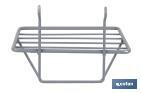 Saw rack | Lightweight and functional design | Ideal for display stands | Light grey | Size: 200 x 180 x 140mm - Cofan