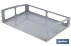 Tray for display stands | Light grey | Ideal for efficient organisation | Size: 300 x 200mm - Cofan