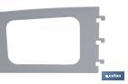 Tray for display stands | Light grey | Ideal for efficient organisation | Size: 300 x 200mm - Cofan