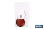 Round reflectors without screw | Approved product | Diameter: 60 mm | Screw not included | Available in 3 different colours - Cofan