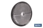 Round reflectors without screw | Approved product | Diameter: 60 mm | Screw not included | Available in 3 different colours - Cofan