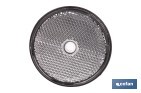 Round reflectors without screw | Approved product | Diameter: 60 mm | Screw not included | Available in 3 different colours - Cofan