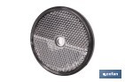 Round reflectors without screw | Approved product | Diameter: 60 mm | Screw not included | Available in 3 different colours - Cofan