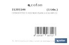 Round reflectors without screw | Adhesive backing | Approved product | Diameter: 60 mm | Available in 3 different colours - Cofan