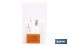 Adhesive rectangular reflector | Approved product | Available in 3 different colours | Size: 56 x 39 mm - Cofan