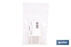Adhesive rectangular reflector | Approved product | Available in 3 different colours | Size: 71 x 35 mm - Cofan