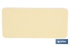 Adhesive rectangular reflector | Approved product | Available in 3 different colours | Size: 94 x 44 mm - Cofan
