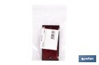 Rectangular reflector with holes | Screws not included | Approved product | Available in 3 different colours | Size: 106 x 50 mm - Cofan