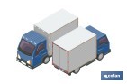 Luz de gálibo trasera LED roja 12/24V | IP68 Homologada ECE R3 para camión, remolque y caravana - Cofan