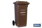 Rubbish Bins | 120-Litre Capacity | Easy transportation - Cofan