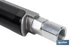 Ingrassatore lubrificante dritto | Tubo flessibile | Ugello antigoccia dritto | Ingrassatore di precisione - Cofan