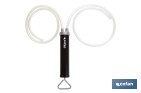 BOMBA DE TRANSFERENCIA MANUAL | CAPACIDAD: 500 ML | ACCIÓN DUAL | CUERPO METÁLICO