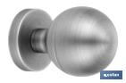 CHROME ZAMAK DOOR KNOB