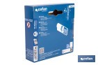 Cilindro de perfil europeo con llaves iguales (serie AAA) y con acabado en níquel | Disponible en diferentes medidas - Cofan