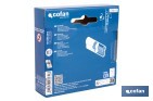 Cilindro de perfil europeo con acabado en níquel | Disponible en diferentes medidas - Cofan