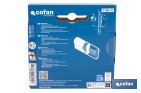 Cilindro de Seguridad de perfil europeo con llaves iguales (serie AAA) | Disponible en acabado latón con varias medidas disponibles - Cofan