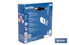 Cilindro de Seguridad de perfil europeo con llaves iguales (serie AAA) | Disponible en acabado níquel y con varias medidas disponibles - Cofan