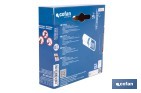 Cilindro de Seguridad de perfil europeo en acabado níquel | Varias medidas disponibles - Cofan
