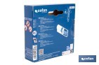 Cilindro de Seguridad de perfil europeo con llaves iguales (serie AAA) | Disponible en acabado níquel y con varias medidas disponibles - Cofan