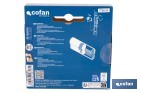 Cilindro de seguridad de perfil europeo con acabado en latón | Disponible en diferentes medidas - Cofan