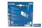 Cilindro de seguridad de perfil europeo con acabado en latón | Disponible en diferentes medidas - Cofan