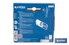 Cilindro Alta Seguridad de perfil europeo en acabado níquel | Varias medidas disponibles - Cofan