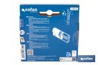 Cilindro de alta seguridad de perfil europeo con acabado en latón | Disponible en diferentes medidas - Cofan