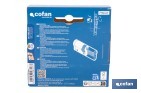 Cilindro de alta seguridad de perfil europeo con acabado en latón | Disponible en diferentes medidas - Cofan