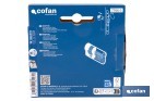 Medio Cilindro de perfil europeo 30 x 10 mm con diferentes acabados - Cofan