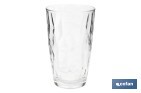 Pack de 6 verres hauts Modèle Jade | Disponibles en différentes contenances | Plusieurs couleurs - Cofan