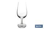 Pack of 6 wine tasting glasses | Suitable for all types of wine | Capacity: 17cl | Height: 15cm - Cofan