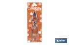 Cascanueces de acero inoxidable | Adecuado para frutos secos | Material: Acero inoxidable AISI 420 | Longitud: 18 cm - Cofan