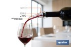 Aireador de vino de ABS y silicona | Decantador de vino transparente | Oxigena y potencia aromas en segundos - Cofan