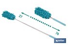 PLUMERO DE MICROFIBRA CON MANGO TELESCÓPICO EXTENSIBLE DE 27 A 76 CM. IDEAL PARA ALTURA Y RINCONES