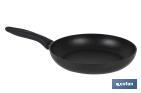 NON-STICK ALUMINIUM FRYING PAN, BRASATTO MODEL | DIAMETER FROM 160 MM TO 320 MM | WITH FLAMEPROOF RING