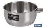 Caçarola de aço inox | Caçarola durável, resistente à oxidação e brilhante | Panela de indução Ø20 cm - Cofan