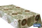 Rolo de toalha de mesa plástica com estampado de mandala - Cofan