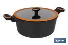 FULL INDUCTION POT | DIE-CAST ALUMINIUM | SIZE: Ø28CM