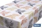 OILCLOTH ROLL WITH BRANCH PATTERN | PVC TABLECLOTH | SIZE: 1.40 X 25M