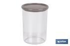 Multi-purpose canister, Albahaca Model | Polystyrene and polypropylene | Kitchen storage canisters - Cofan