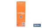Bote de cocina de vidrio borosilicato | Tapa beige | Cierre a presión | Capacidad: 1,7 l | Almacenaje de alimentos | Medidas: Ø10 x 30 cm - Cofan