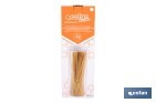Bote de cocina de vidrio borosilicato | Tapa beige | Cierre a presión | Capacidad: 1,7 l | Almacenaje de alimentos | Medidas: Ø10 x 30 cm - Cofan