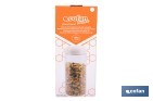 Bocal en verre borosilicate | Contenance de 550 ml jusqu'à 1900 ml | Convient pour un usage alimentaire - Cofan