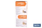 Bocal en verre borosilicate | Contenance de 550 ml jusqu'à 1900 ml | Convient pour un usage alimentaire - Cofan