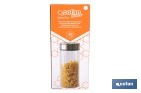 Bocal en verre borosilicate | Contenance de 550 ml jusqu'à 1900 ml | Convient pour un usage alimentaire - Cofan